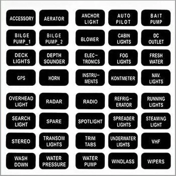 6 way marine fuse block label 6 way marine fuse block label