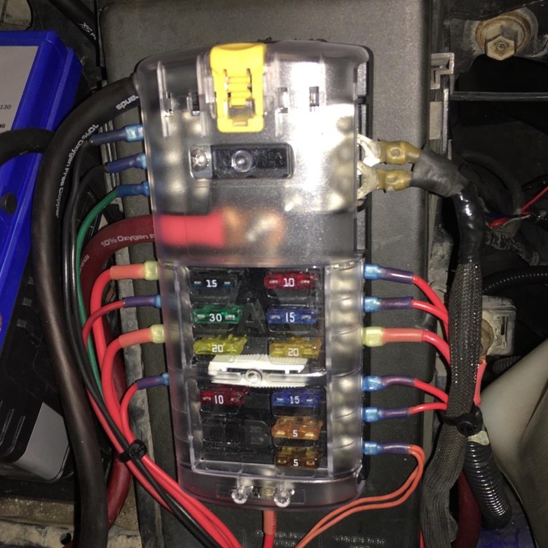 12 way marine blade fuse holder fuse box fuse block 3 12 way marine blade fuse holder fuse box fuse block 3