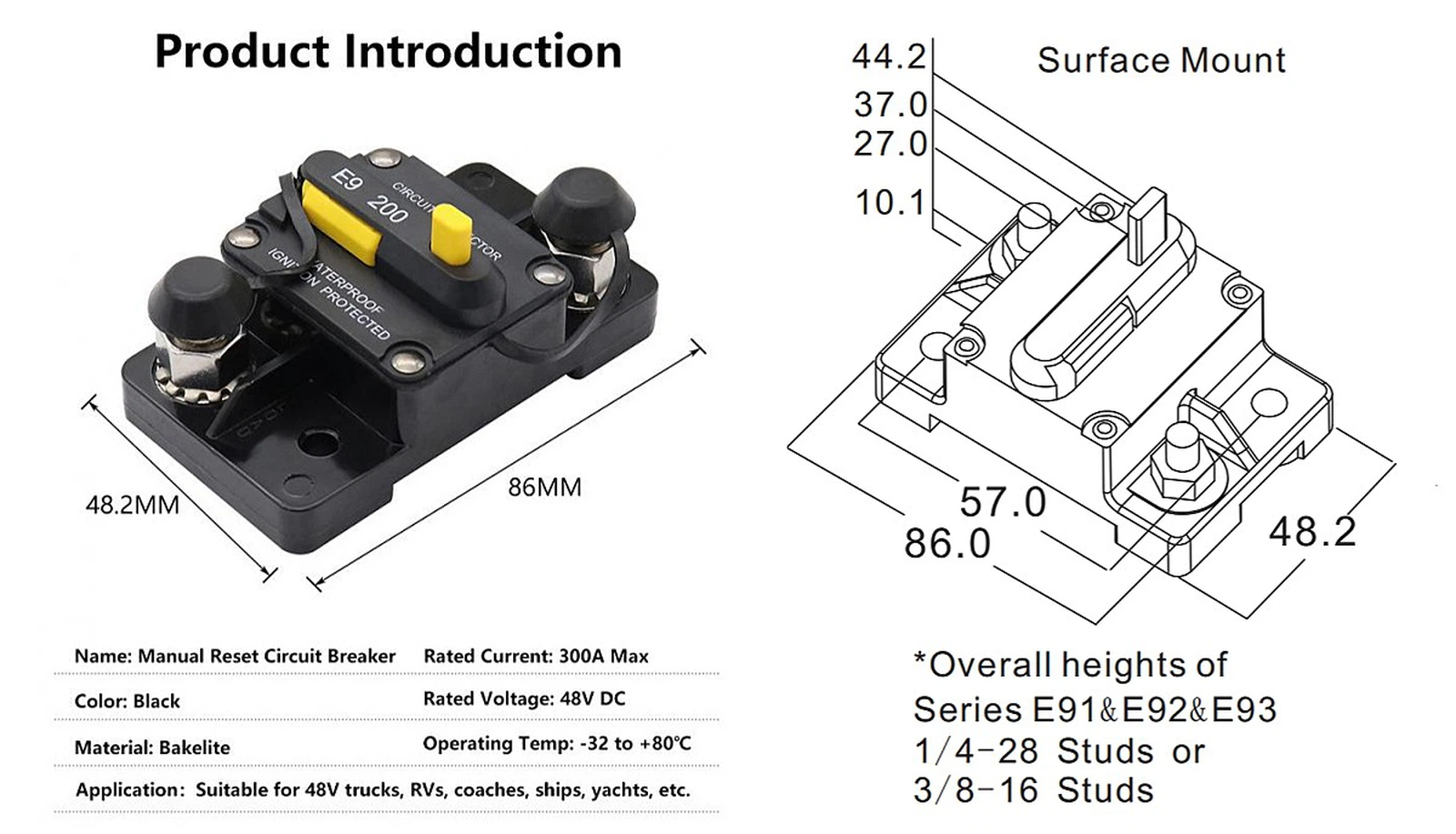 E93 circuit breaker E93 circuit breaker