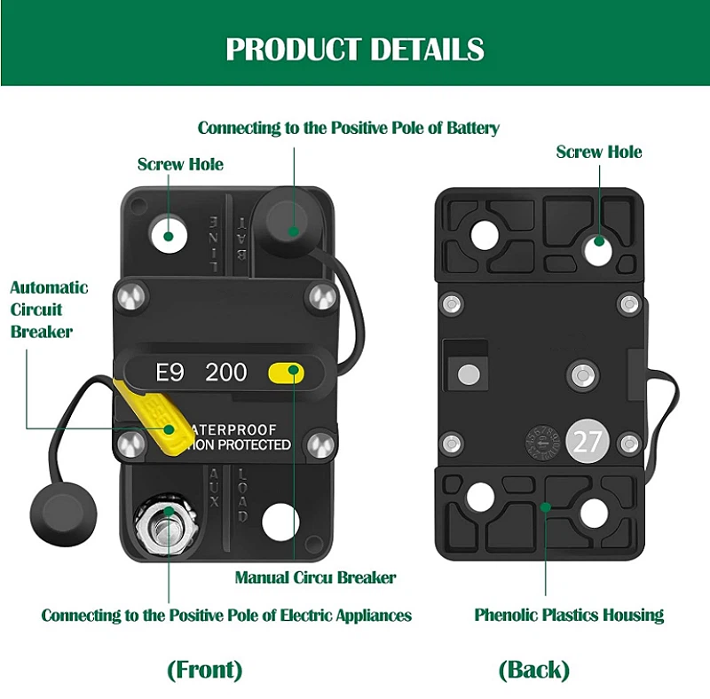 Auto car circuit breaker Auto car circuit breaker
