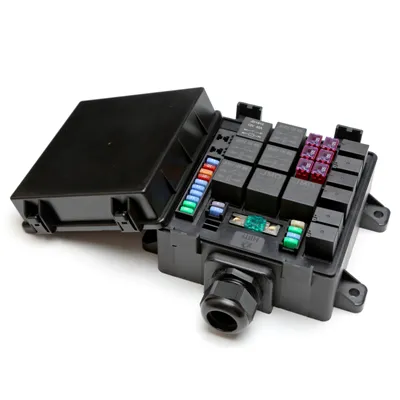 Automotive 15 Slots Relay Fuse Socket Box