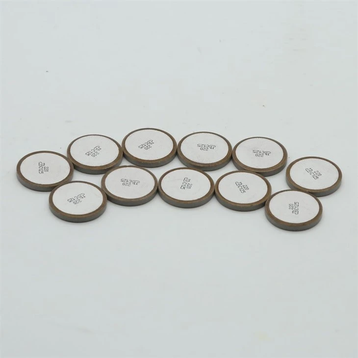 220V Wafer Shape PTC Heater Element Plate Customized Round Flat Heating Element manufacturers