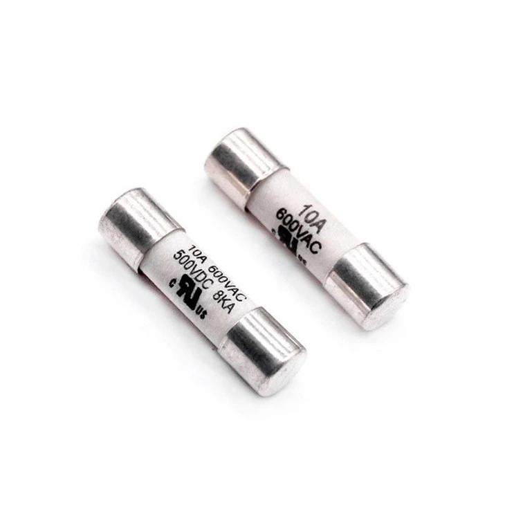 5x20mm 5.500 Series Ceramic Tube Fuse Fast Blow 250V 550V 20A For Power Supply suppliers