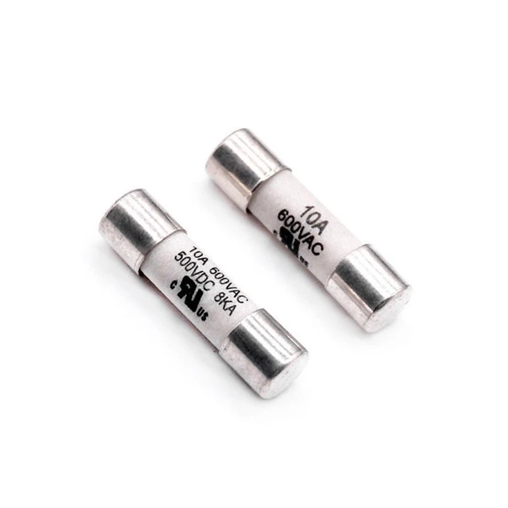 5x20mm 5.500 Series Ceramic Tube Fuse Fast Blow 250V 550V 20A For Power Supply