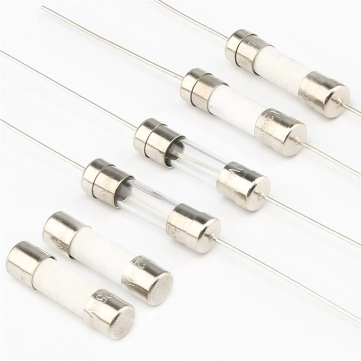 5x20mm Slow Blow Time Delay Slow Burn Axial Lead Cartridge Glass Ceramics Fuse For Automotive Electrical