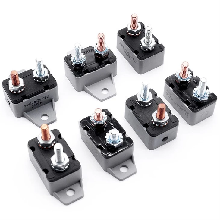 E516 20A 40A 50A Manual Auto Reset T1 T3 Stud Type Circuit Breaker 12V 14V 24V DC