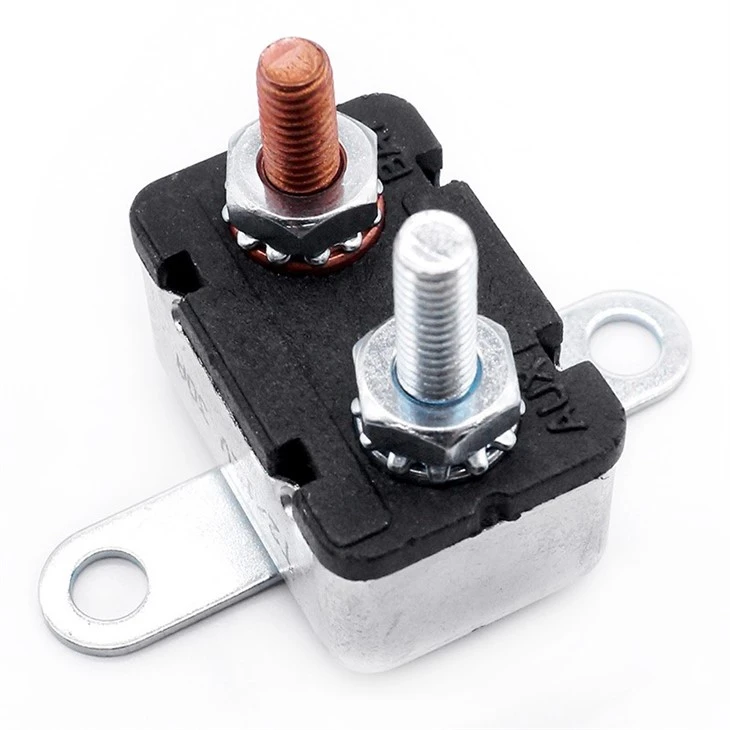 E521 E522 E523 Automotive Bimetal Circuit Breaker Modified Reset For Trolling Motor Truck high quality