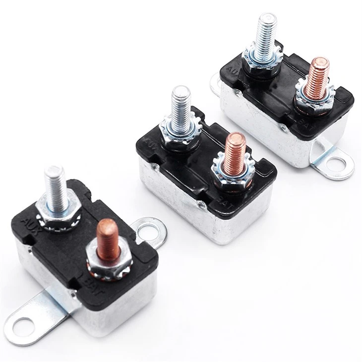 E521 E522 E523 Automotive Bimetal Circuit Breaker Modified Reset For Trolling Motor Truck