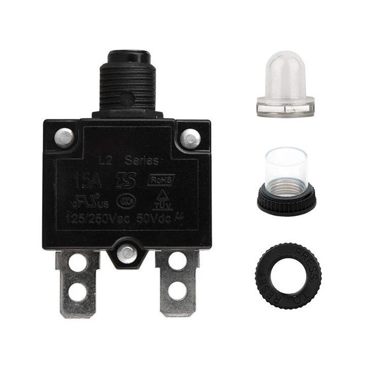L2 Thermal Magnetic Circuit Breaker Manual Auto Reset Overcurrent Protector price