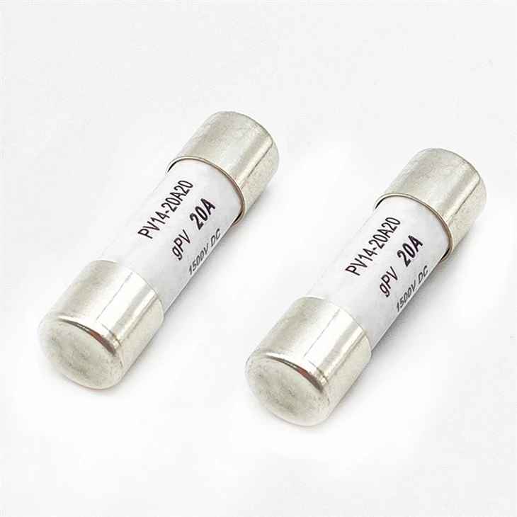 PV14-20A GPV 20A Fast Blow Cylindrical Ceramic 14x51mm Fuse Link 120KA 500VAC factory