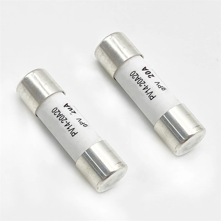 PV14-20A GPV 20A Fast Blow Cylindrical Ceramic 14x51mm Fuse Link 120KA 500VAC
