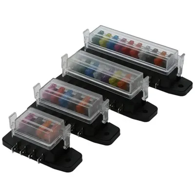 4 6 8 10 Way Standard Fuse Block Box