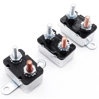 E521 E522 E523 Automotive Bimetal Circuit Breaker Modified Reset For Trolling Motor Truck