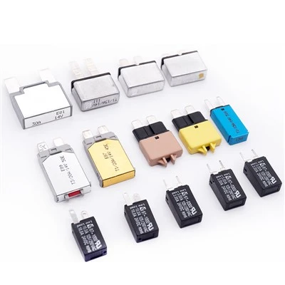 E87 E88 E89 Plug-in Blade Fuse Type Mini Circuit Breaker 30A 14Vdc Automatic Manual Reset