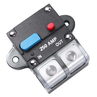 Heavy Duty High Current Self-Recovery Circuit Breaker For ATV Winch Boat Audio System Refit