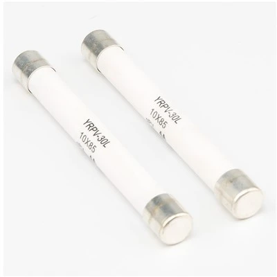 High Voltage 10x85mm 1500V DC 30A Long Cartridge Type HRC Cylindrical Fuse Link