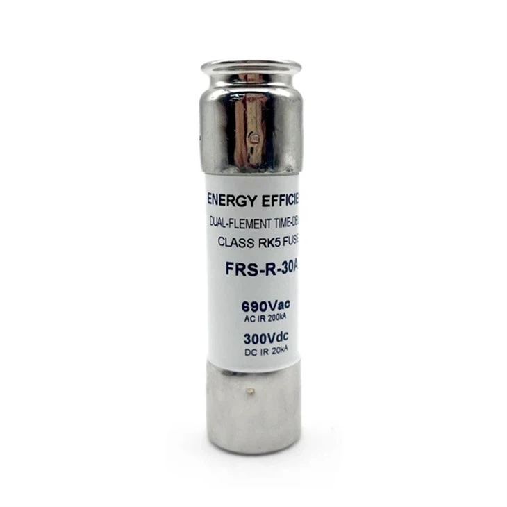 Time Delay Class RK5 FRS-R Series Fuses 30A For Solar Photovoltaic Industrial factory