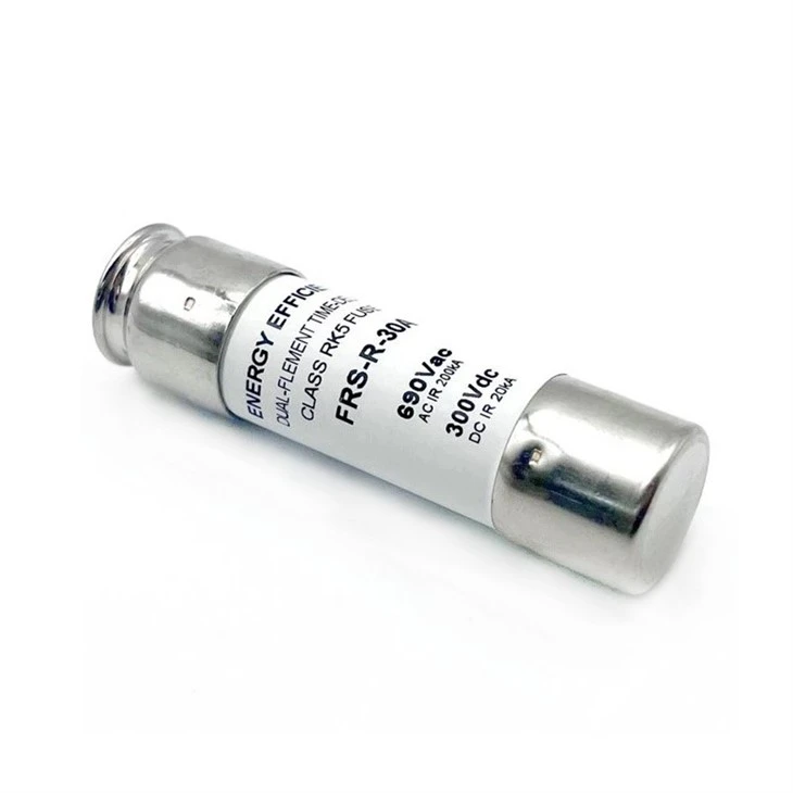 Time Delay Class RK5 FRS-R Series Fuses 30A For Solar Photovoltaic Industrial high quality