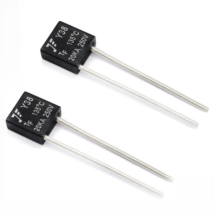 Y Series Square Resin Plastic Thermal Cutoff Fuse 250V 10A 20A 30A 40A 50A factory